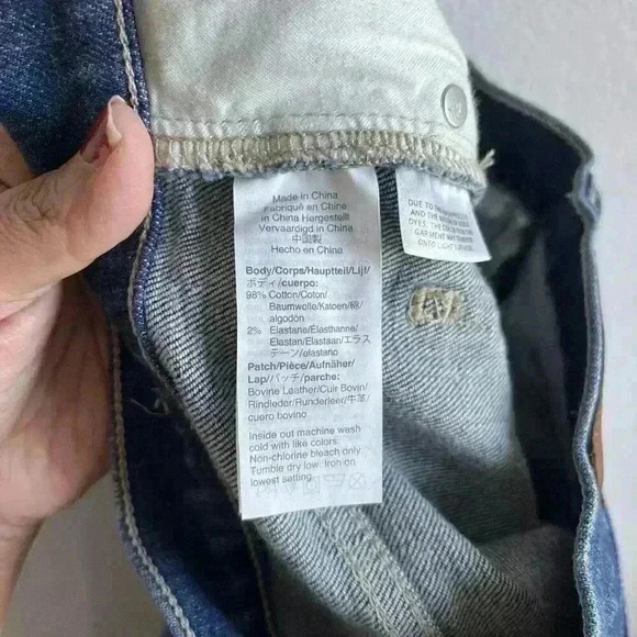 Madewell Slim Demi-Boot Jeans Women's Size 27 Medium Wash High-Rise Style #MB917 - Picture 11 of 14